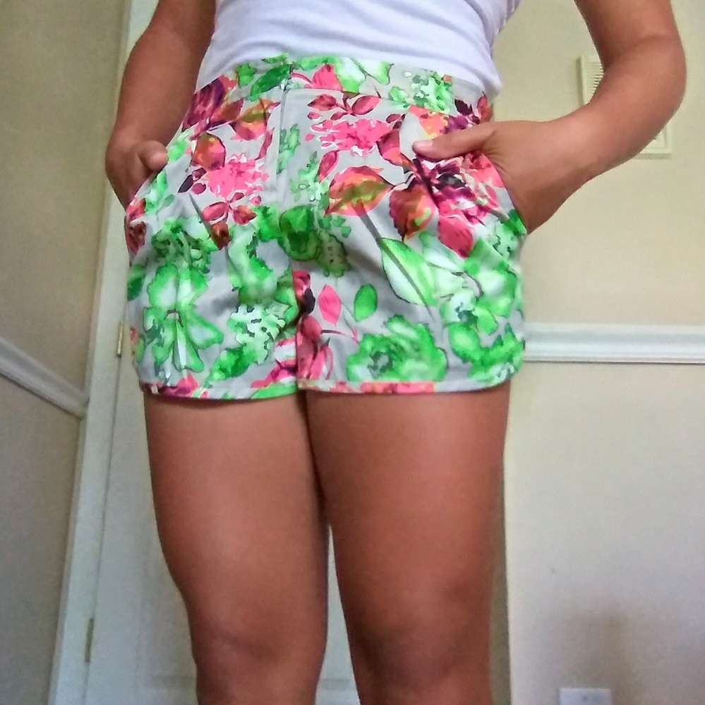 Floral shorts